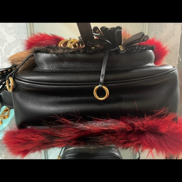 Prada Corsaire bag Red/black NEW - Picture 4 of 10